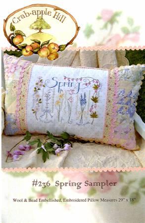 Spring Sampler Pillow