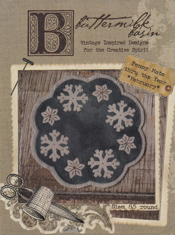 Pattern: Snowflake Candle Mat